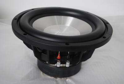 China High Roll Rubber Surround High Power Subwoofer , Competition 10 Inch Subwoofer for sale