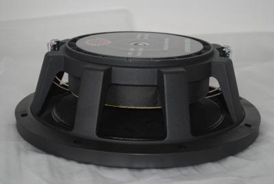 China RMS 200 Watts Slim 10 Inch Subwoofer , Competition Car Subwoofers for sale