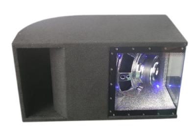 China Single High Performance Car Audio Enclosure 10 Inch , Powered Subwoofer Box for sale