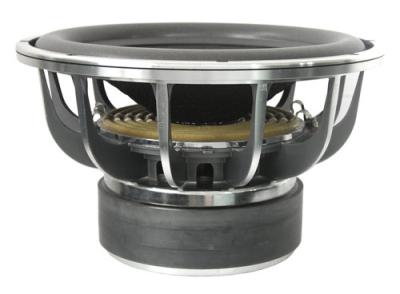 China Chromed T - plate SPL 15 Subwoofer , SPL Audio Subwoofers 2000W RMS Deep Bass for sale