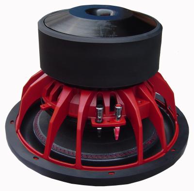 China Red Aluminum Frame High Power Speaker Black Washer T - Plate for sale