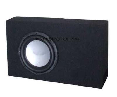 China IMPP Injection Cone MBF 10 Inch Car Subwoofer Box Single Flat Sealed Box for sale