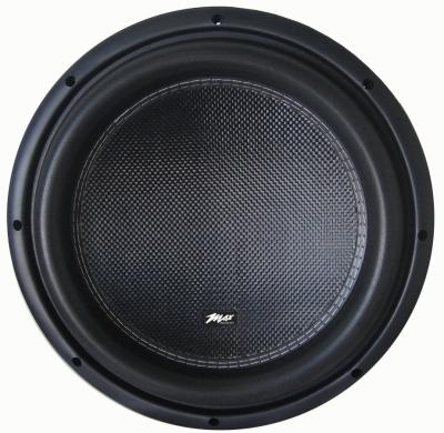 Chine Grande bordure de mousse, grand bouchon anti-poussière de Kevlar, bobine acoustique de haut-parleur de voiture de puissance élevée des watts RMS1000 double à vendre