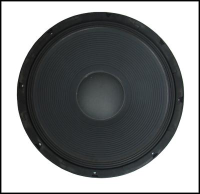 China Altavoces de audio profesionales negros RMS 500W con el borde del paño 18 pulgadas en venta