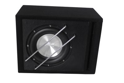 China Hochleistungs-Holzkiste 15MM MDF-Subwoofer-Einschließungs-Kasten-Effektivwerts 500w zu verkaufen