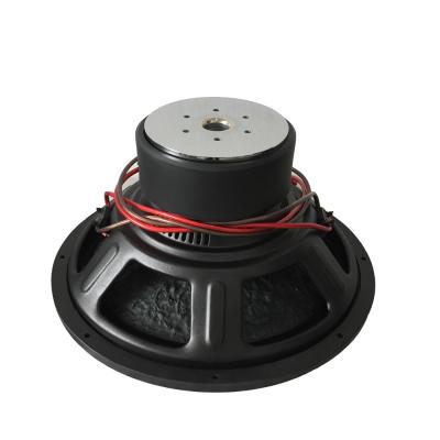 China Shinny o SPL do RMS 200W quadro cromado Subwoofer do metal de 10 polegadas um cone do alumínio da parte à venda