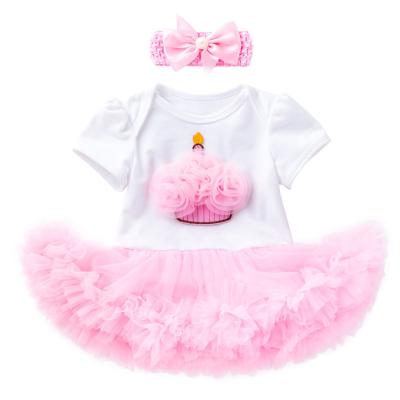 China Washable HY-11 Girl party wear western baby girl party dress for 2 years old children frocks designs girls tutu dress for birthday for sale