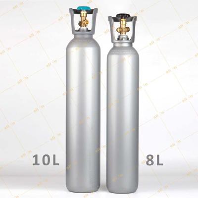 China G5/8 CGA320 CO2 Gas Cylinder High Pressure Steel Connection for sale