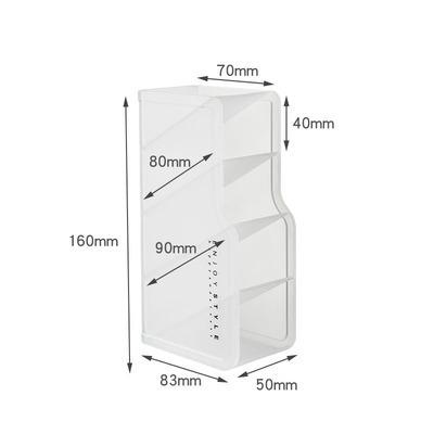 China Modern Cosmetic Storage Makeup Organizer For Lipstick Display Stand Mirror Cabinet for sale