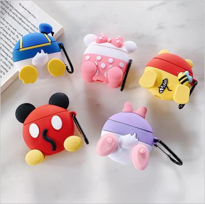 China Hot Anti-drop for airpod 1 2 3 pro airpods cute 2022 fashion case 3d cover cartoon food silicone filling luxury Ca protectors for sale