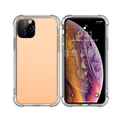 China Shockproof For Iphone 13 Case Shockproof Waterproof Thin Transparent Crystal Clear Tpu Bumper Phone Back Cover For iPhone 11 12 14 pro for sale