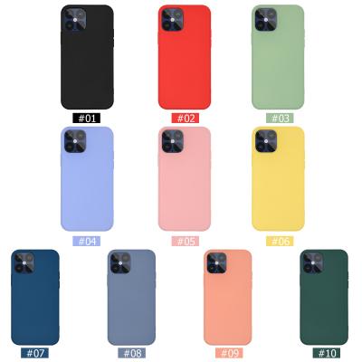 China Shockproof Silicone Cell Phone Cover For iPhone Silicone Case For iPhone Cover Silicon Phone Case For iPhone Case With OEM Logo for sale