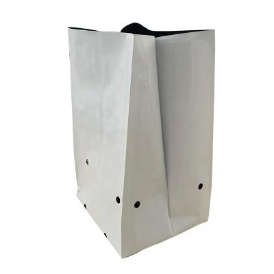 China Economic Custom Drain Holes Polyethylene Plastic Grow Bags Plastic Planting Bag for sale