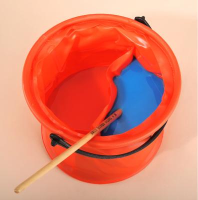 China Student Drawing Brush Washer Multifunctional Small Art Brush Wash Bucket Pen Folding Paint Barrel for sale