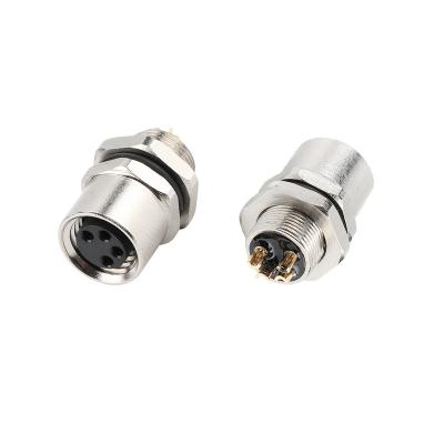 China Automotive M8 3-pin waterproof IP67 waterproof male/female socket connector for sale