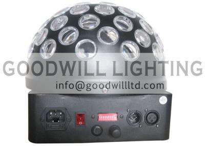 China Red Green Blue Led Effect Lighting LED RGB Crystal Magic Ball Disco Stage Light for sale