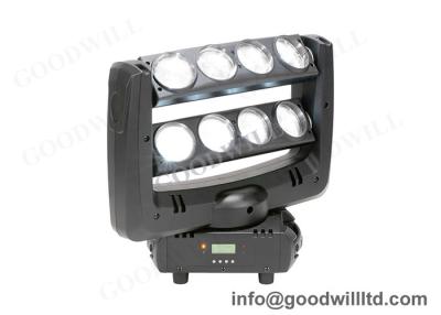 China White Led Moving Head Spider Light 8 x 15W RGBW Led Stage Lights For Dj Show for sale