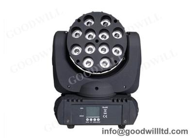 China RGBW Stage Lighting Equipment Led Moving Head Lights Portable Mini Stage Light for Concert for sale