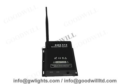 China Black Wireless DMX Lighting Controller RGB For Disco / Stage Lights for sale