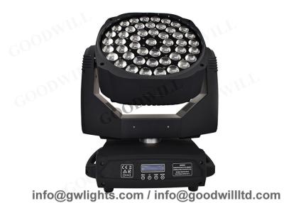 China Stage LED Beam Light  / Wash Light 48 X 15W Osram RGBW With Zoom and LCD Display for sale