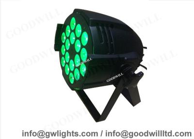 China 18 X 10W 5 IN 1 RGBWA DMX512 Control LED PAR Lights Stage Lighting Fixtures for sale