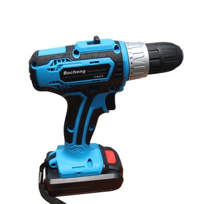 China 2-Speed ​​Gearbox 21V Lithium Battery Cordless Power Drill Electric Screwdriver for sale