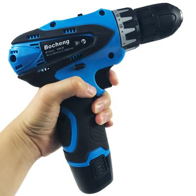 China Household factory direct sales led lightweight 12v Liion battery cordless drill for sale