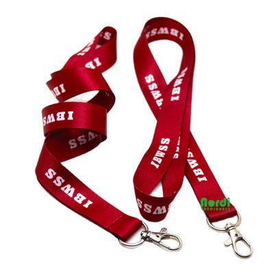 China Work Card Best Selling Styles Print Logo High Density Lanyard Various Colors Polyester Lanyard For Sale for sale