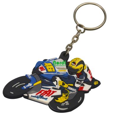 China Decoration factory wholesale price PVC material custom key chain rubber plastic key indicator for souvenir for sale