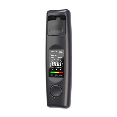 China ABS Plastic Hot Goods Digital Nitrogen Dioxide Gas LCD Display Alcohol Controller Professional Portable Breath Analyzer Tester for sale