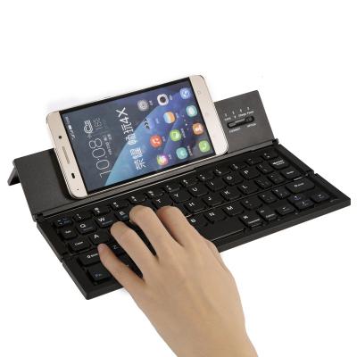 China Folding Portable Wireless Keyboard Tripod USB Rechargeable Universal 3.0 Keyboard Built In Battery Radio Keyboard for sale