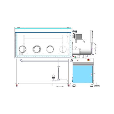 China Water Analyzer Inert Gas Glove Box With American UOP Water Absorption Material for sale