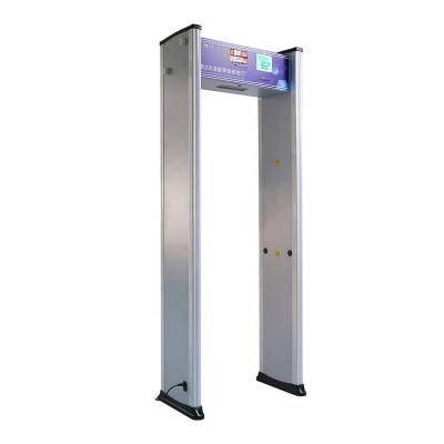 China Walk Through Metal Detector Door With Body Temperature Scanner Door TS-BS600 203cm(h)*70cm(w)*61cm(d) for sale