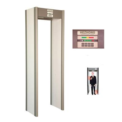 China CS5000 Security Positioning Machine Walk Through Metal Detector Door Width 35