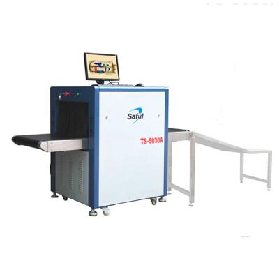 China Hotel Airport Security Checking Machine Cheap Price POS X-Ray Baggage Scanner TS-5030C 500(W)*300(H)mm for sale