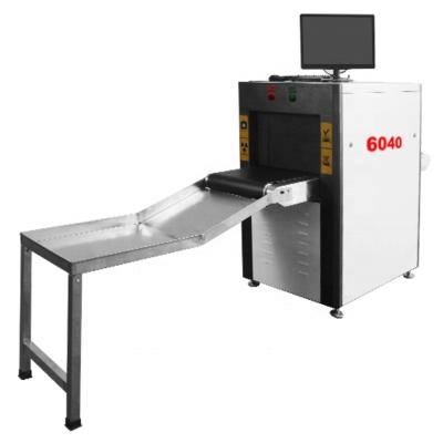 China 6040 Baggage Security Airport X-Ray Baggage Scanner Machine With High Accurate 610(W)*410(H)mm (Â±10mm) for sale