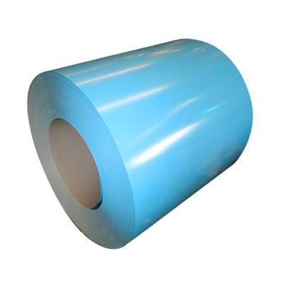 China Decoration Prepainted Hot Dip 55% Aluminum Zinc Alloy Color Coated Steel Coil for sale