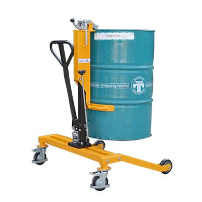 China Manual Machinery Repair Shops DTR250 Fuel Barrel Carrier Oil Can Pusher Drum Truck for sale