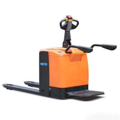 China Full Fork Hotels Electric Warehouse Truck Pallet Jack Electric Pallet Truck for sale