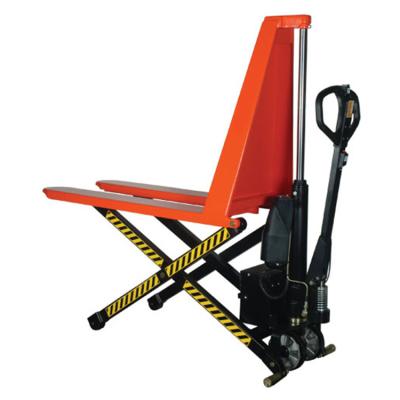 China EHLT Machinery Repair Shops Electric Scissor Forklift Workshop Fork Truck Electric Scissor Lift Truck for sale