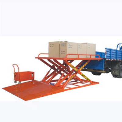 China ZXT25 Hotels Cargo Lift Hydraulic Lift Platform Electric Scissor Dock Lift for sale