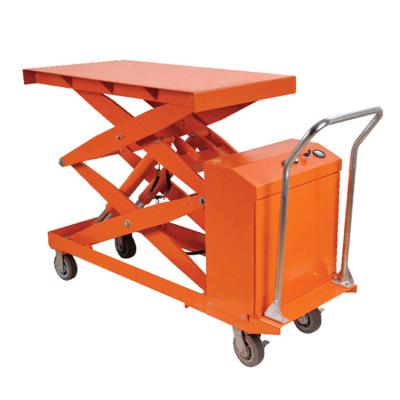 China Hotels ETF Lift Table Electric Portable Scissor Table Lift for sale