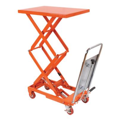 China Hotels TF Lift Table Hydraulic Portable Scissor Table Lift for sale