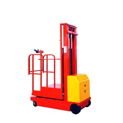 China Hotels FSEP Order Self Propelled Electric Picker Lift Platform Aerial Work Cage For Warehouse for sale