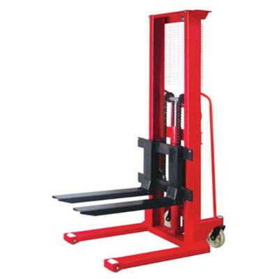 China Heavy Duty Hotels SFH Pallet Stacker Warehouse Hydraulic Pallet Stacker Manual Pallet Forklift for sale