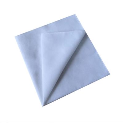 China Oilproof Factory Retail In Stock 100% Cotton Costume Accessories White Handkerchief for sale