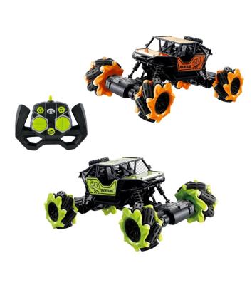 China 1:18 App Controlled 2.4G With Stunt Light Car 4WD Drift Climbing RC Car For Kids Off Road Remote Control Car for sale