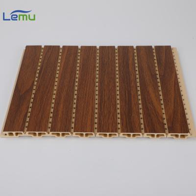 China Modern High Quality Sound Proof WPC Wall Panel Wall Panels For Home Light Luxury Decoration for sale