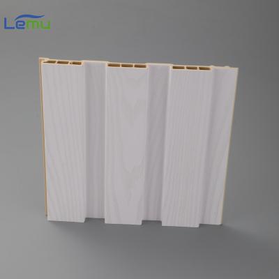 China Modern Waterproof Great Wall WPC Wall Panel Wood Wall Panels For House Decoration for sale