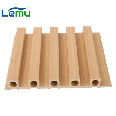 China Modern Hot Popular Eco-friendly Wood Plastic Composite Wall Panel WPC for sale